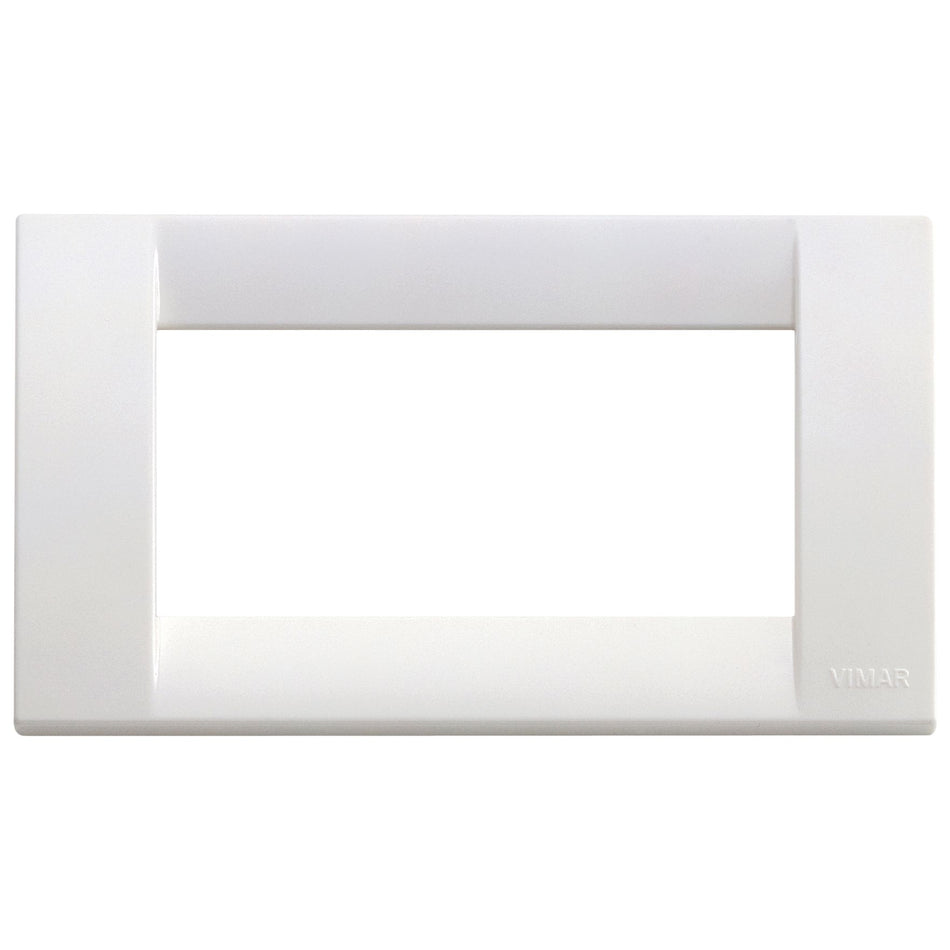 Vimar Idea Classica 4-Module Cover Plate, Horizontal/Vertical Mounting, 145 x 82 mm, Thermoplastic — Quality Boat Parts