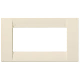 Vimar Idea Classica 4-Module Cover Plate, Horizontal/Vertical Mounting, 145 x 82 mm, Thermoplastic — Quality Boat Parts