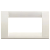 Vimar Idea Classica 4-Module Cover Plate, Horizontal/Vertical Mounting, 145 x 82 mm, Thermoplastic — Quality Boat Parts