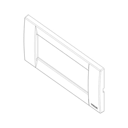 Vimar Idea Classica 4-Module Cover Plate, Horizontal/Vertical Mounting, 145 x 82 mm, Thermoplastic — Quality Boat Parts