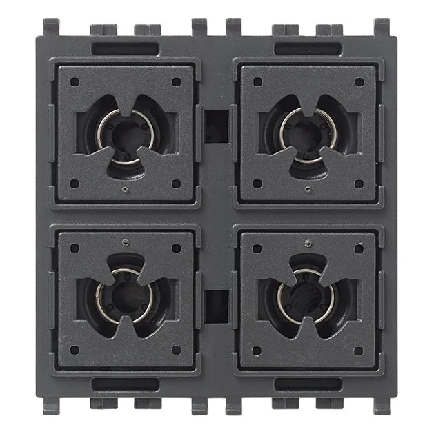 Vimar By-me Plus 4-Button Home Automation Control, 2-Module, RGB LED Locator — Quality Boat Parts
