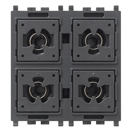 Vimar By-me Plus 4-Button Home Automation Control, 2-Module, RGB LED Locator — Quality Boat Parts