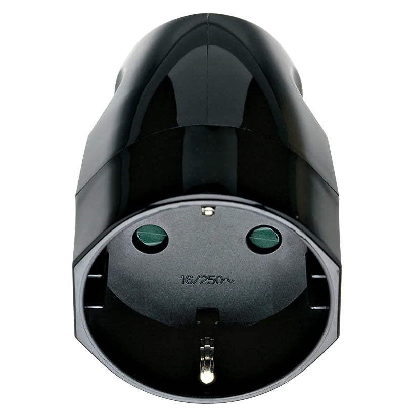 Vimar Supernova 2P+E German Type F Axial Socket Outlet, 16A, 250V, IP20, Screwed Terminal — Quality Boat Parts