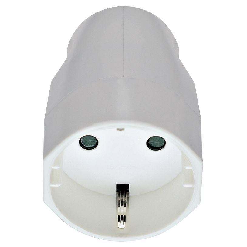 Vimar Supernova 2P+E German Type F Axial Socket Outlet, 16A, 250V, IP20, Screwed Terminal — Quality Boat Parts