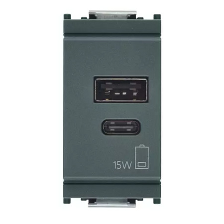 Vimar Idea Series USB Supply Unit, 5V, 120-240V, 1 Module — Quality Boat Parts