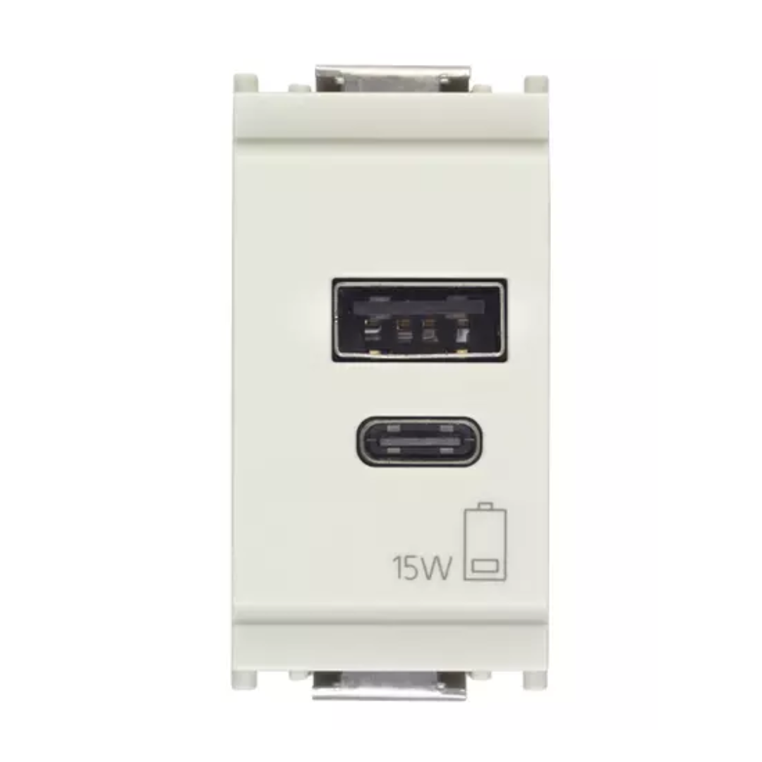 Vimar Idea Series USB Supply Unit, 5V, 120-240V, 1 Module — Quality Boat Parts