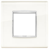 Vimar Eikon Classic Cover Plate, For British Standard, 2-Module — Quality Boat Parts