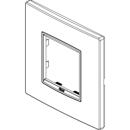 Vimar Eikon Classic Cover Plate, For British Standard, 2-Module — Quality Boat Parts