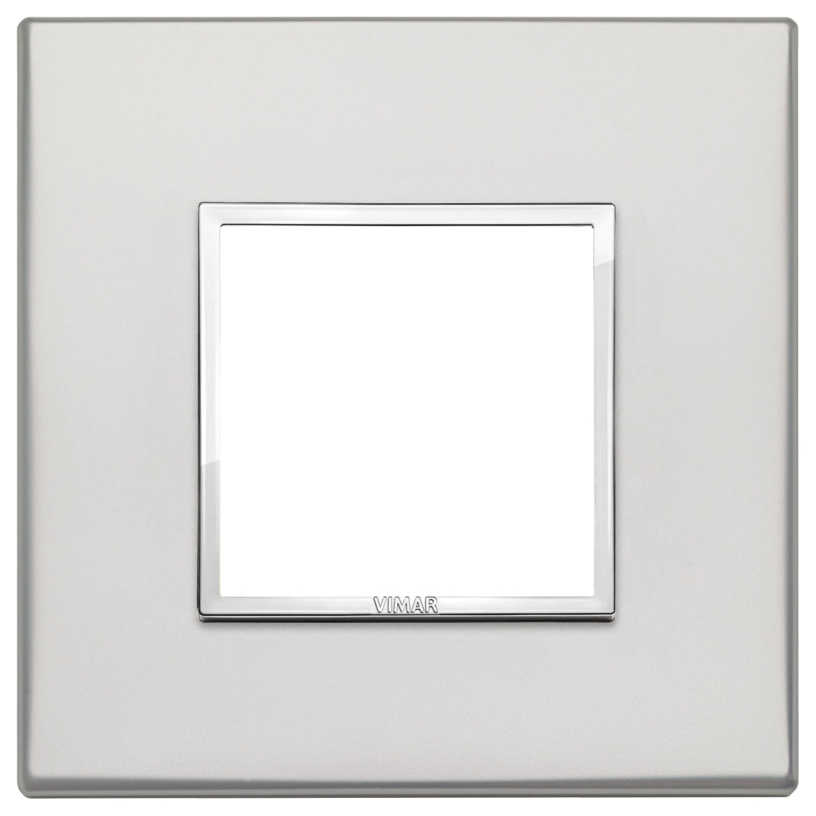 Vimar Eikon EVO 21642 2-Module Cover Plate, Square, Clamp Mount — Quality Boat Parts