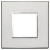 Vimar Eikon EVO 21642 2-Module Cover Plate, Square, Clamp Mount — Quality Boat Parts