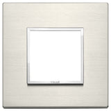 Vimar Eikon EVO 21642 2-Module Cover Plate, Square, Clamp Mount — Quality Boat Parts