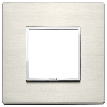 Vimar Eikon EVO 21642 2-Module Cover Plate, Square, Clamp Mount — Quality Boat Parts