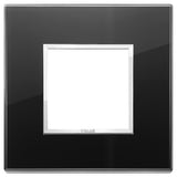 Vimar Eikon EVO 21642 2-Module Cover Plate, Square, Clamp Mount — Quality Boat Parts