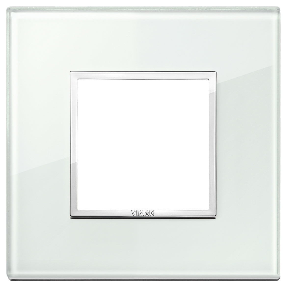 Vimar Eikon EVO 21642 2-Module Cover Plate, Square, Clamp Mount — Quality Boat Parts