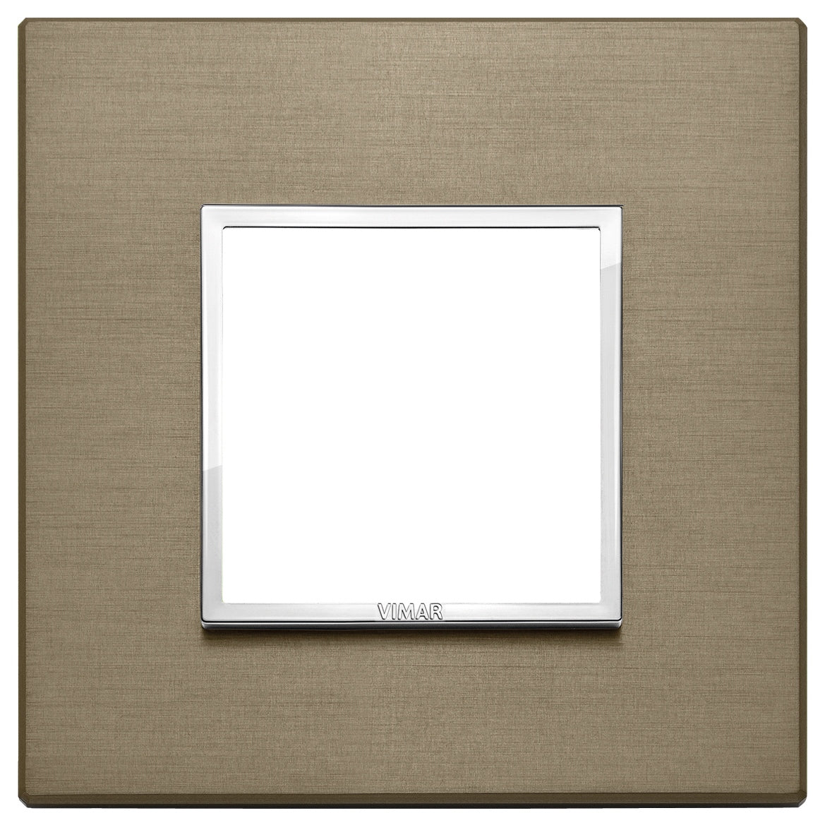 Vimar Eikon EVO 21642 2-Module Cover Plate, Square, Clamp Mount — Quality Boat Parts