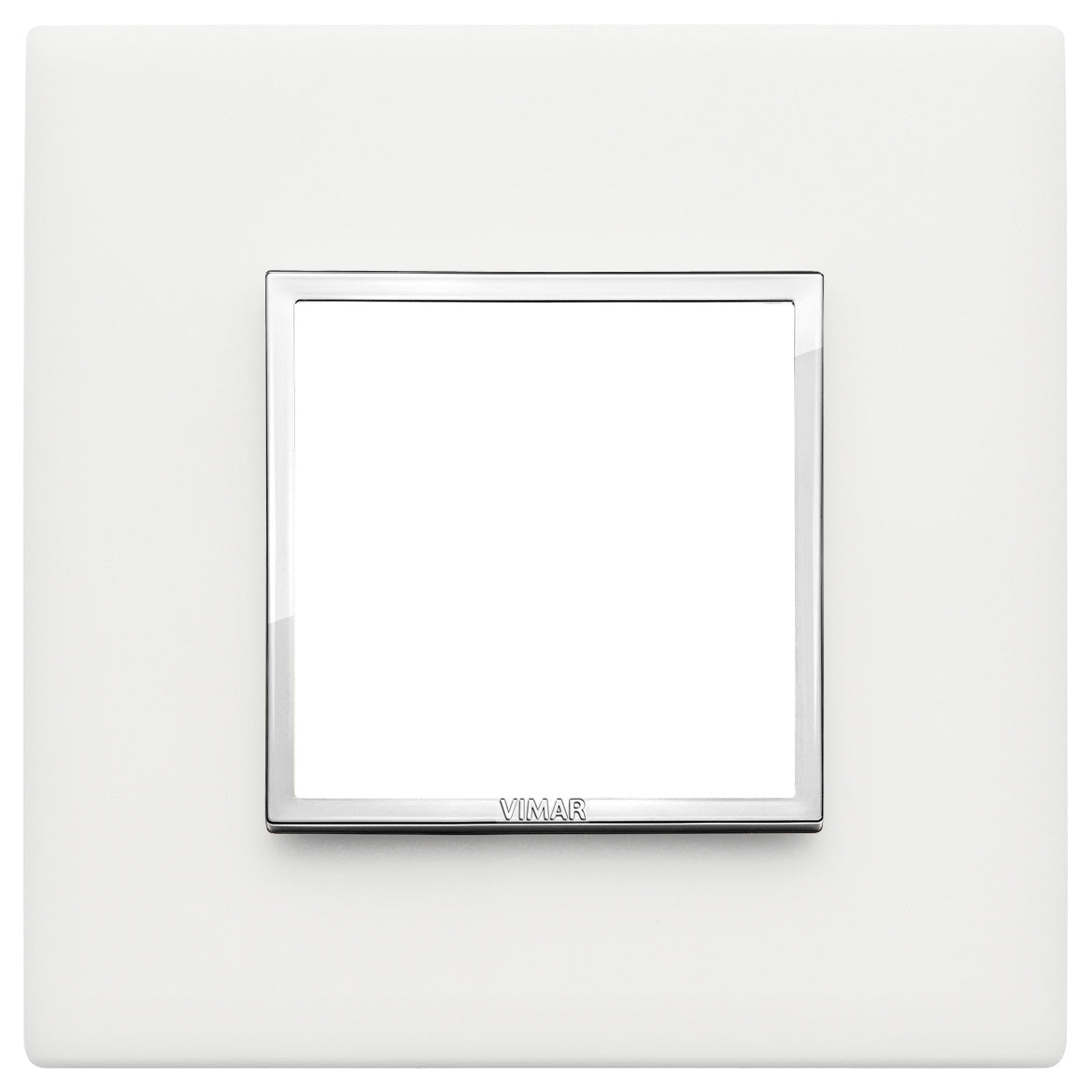 Vimar Eikon EVO 21642 2-Module Cover Plate, Square, Clamp Mount — Quality Boat Parts