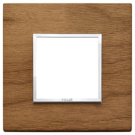 Vimar Eikon EVO 21642 2-Module Cover Plate, Square, Clamp Mount — Quality Boat Parts