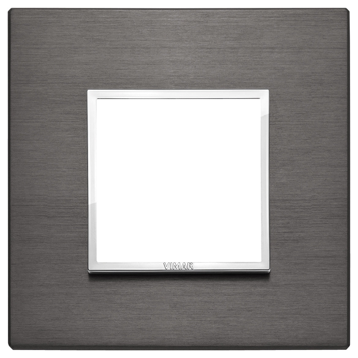 Vimar Eikon EVO 21642 2-Module Cover Plate, Square, Clamp Mount — Quality Boat Parts