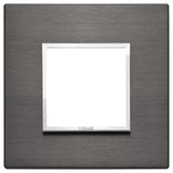 Vimar Eikon EVO 21642 2-Module Cover Plate, Square, Clamp Mount — Quality Boat Parts