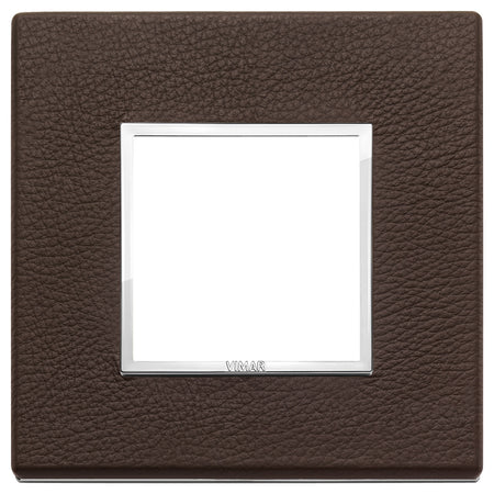 Vimar Eikon EVO 21642 2-Module Cover Plate, Square, Clamp Mount — Quality Boat Parts