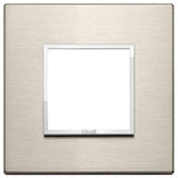 Vimar Eikon EVO 21642 2-Module Cover Plate, Square, Clamp Mount — Quality Boat Parts