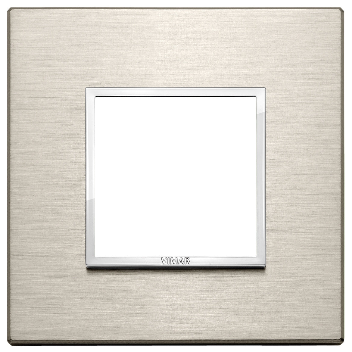 Vimar Eikon EVO 21642 2-Module Cover Plate, Square, Clamp Mount — Quality Boat Parts