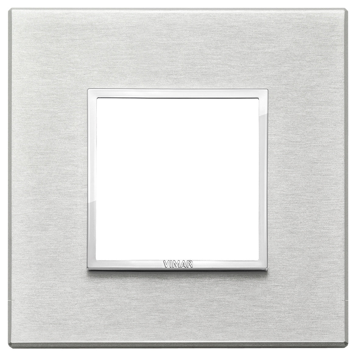 Vimar Eikon EVO 21642 2-Module Cover Plate, Square, Clamp Mount — Quality Boat Parts