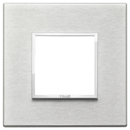 Vimar Eikon EVO 21642 2-Module Cover Plate, Square, Clamp Mount — Quality Boat Parts