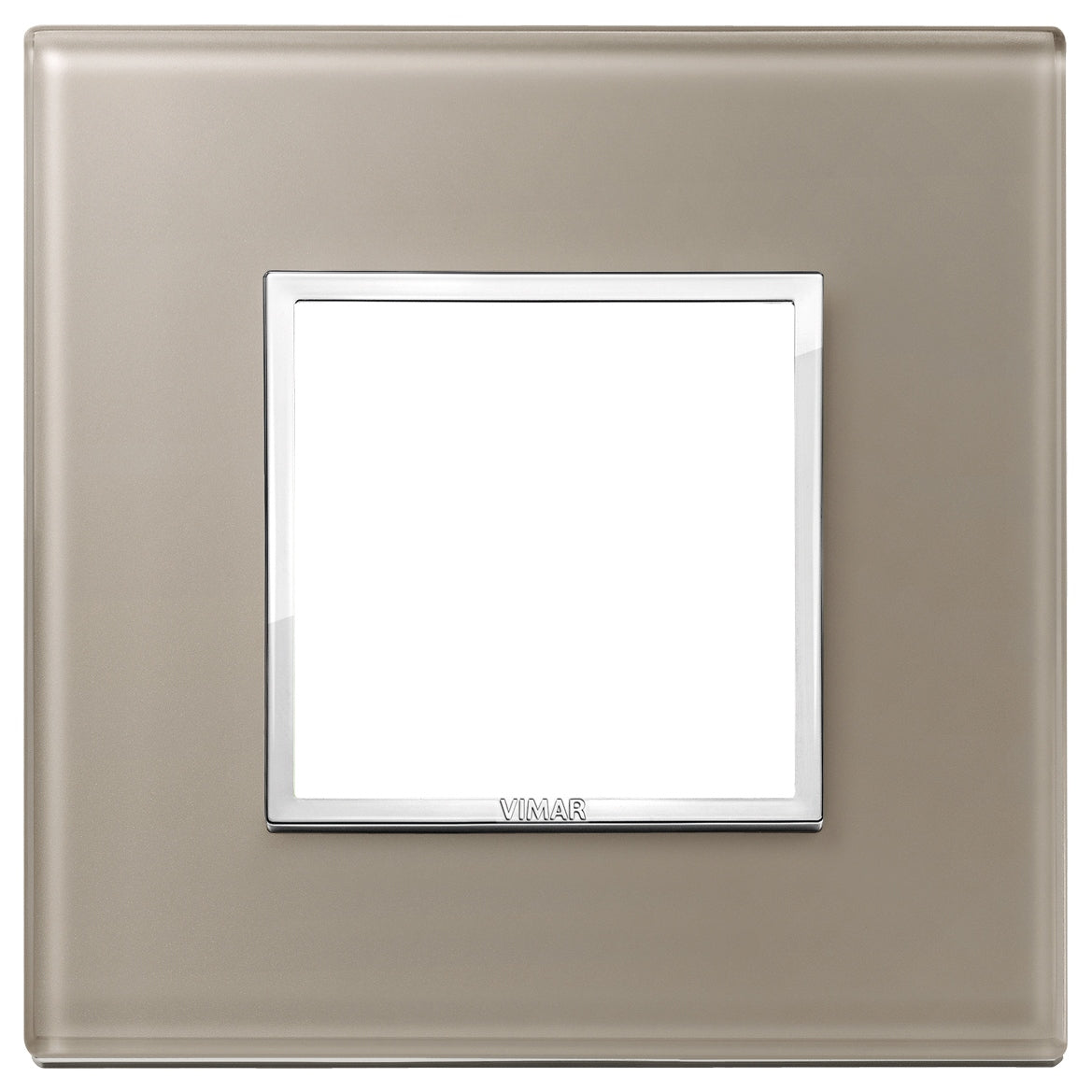 Vimar Eikon EVO 21642 2-Module Cover Plate, Square, Clamp Mount — Quality Boat Parts