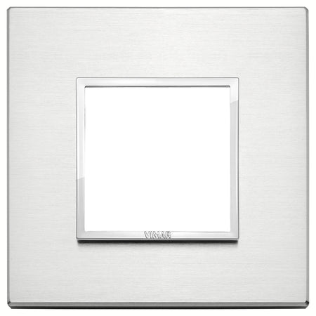 Vimar Eikon EVO 21642 2-Module Cover Plate, Square, Clamp Mount — Quality Boat Parts