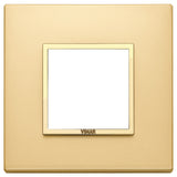 Vimar Eikon EVO 21642 2-Module Cover Plate, Square, Clamp Mount — Quality Boat Parts