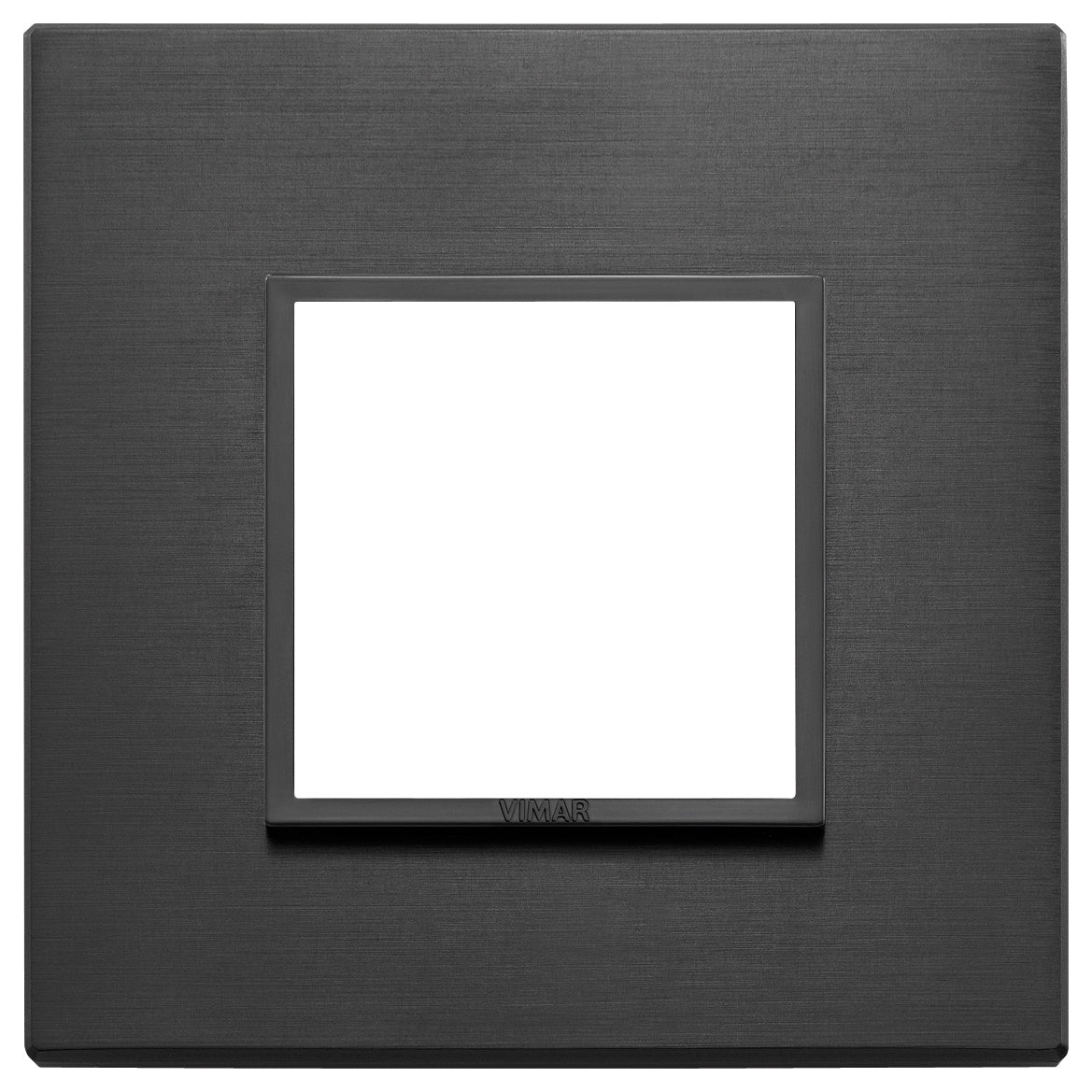 Vimar Eikon EVO 21642 2-Module Cover Plate, Square, Clamp Mount — Quality Boat Parts