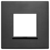 Vimar Eikon EVO 21642 2-Module Cover Plate, Square, Clamp Mount — Quality Boat Parts