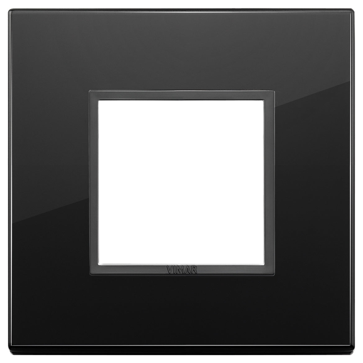 Vimar Eikon EVO 21642 2-Module Cover Plate, Square, Clamp Mount — Quality Boat Parts