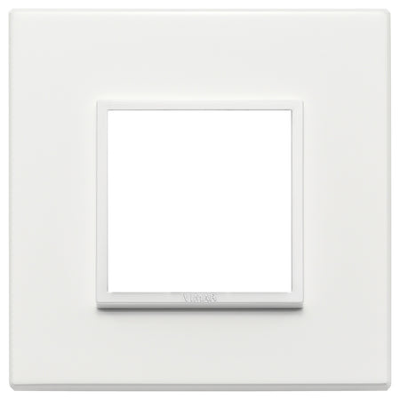 Vimar Eikon EVO 21642 2-Module Cover Plate, Square, Clamp Mount — Quality Boat Parts