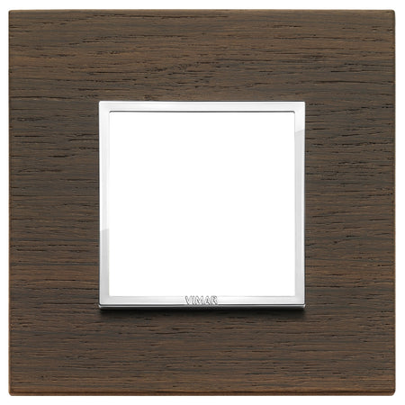 Vimar Eikon EVO 21642 2-Module Cover Plate, Square, Clamp Mount — Quality Boat Parts