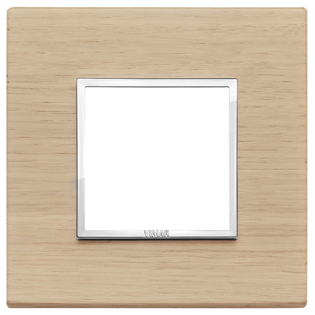 Vimar Eikon EVO 21642 2-Module Cover Plate, Square, Clamp Mount — Quality Boat Parts