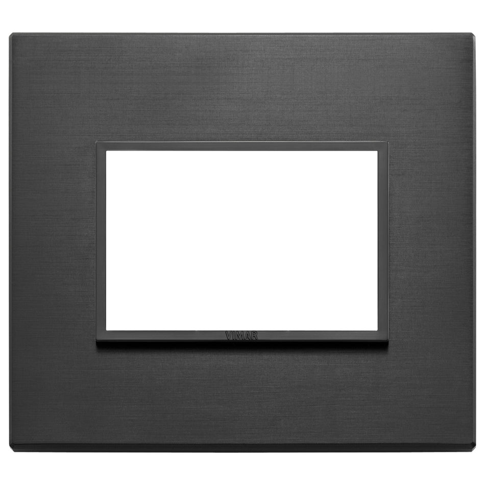 Vimar Eikon EVO 21653 Cover Plate, 3-Module, Clamp Fixing, For Support 21613 — Quality Boat Parts