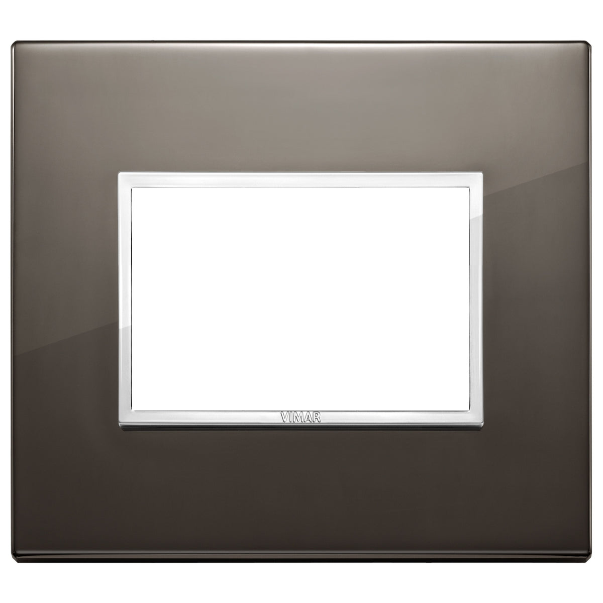 Vimar Eikon EVO 21653 Cover Plate, 3-Module, Clamp Fixing, For Support 21613 — Quality Boat Parts