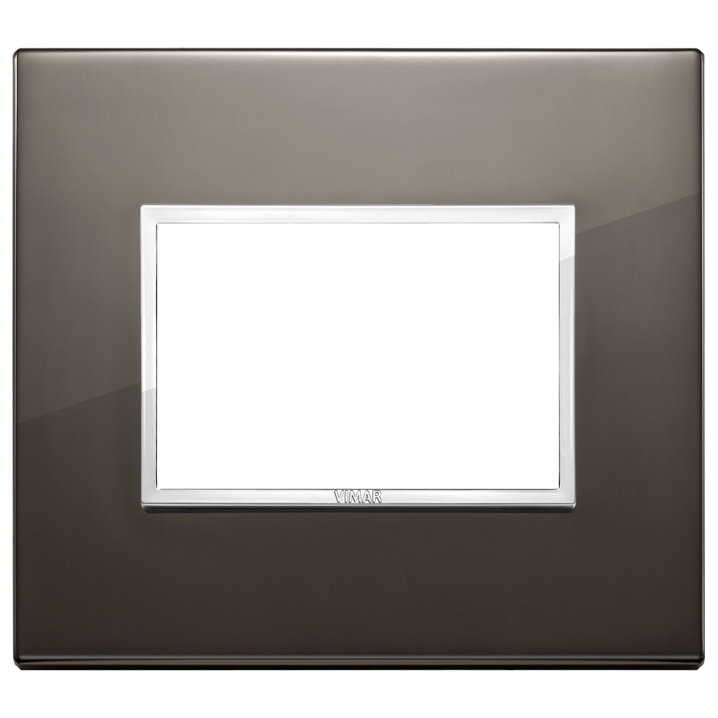 Vimar Eikon EVO 21653 Cover Plate, 3-Module, Clamp Fixing, For Support 21613 — Quality Boat Parts