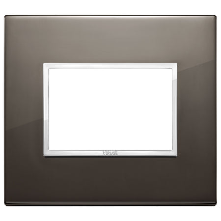 Vimar Eikon EVO 21653 Cover Plate, 3-Module, Clamp Fixing, For Support 21613 — Quality Boat Parts