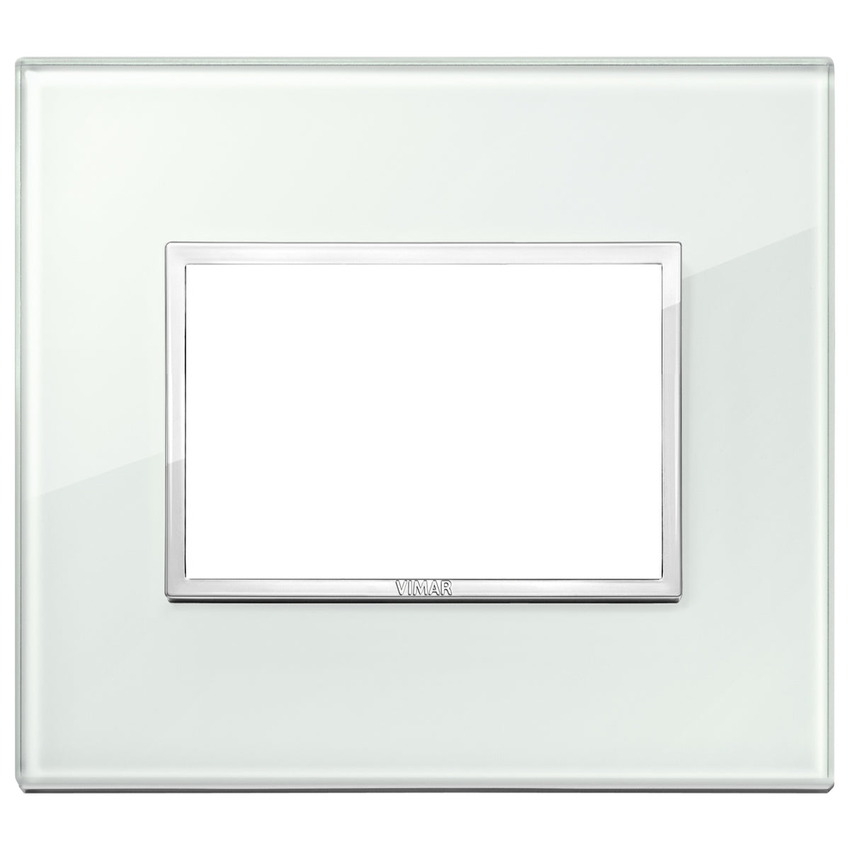 Vimar Eikon EVO 21653 Cover Plate, 3-Module, Clamp Fixing, For Support 21613 — Quality Boat Parts