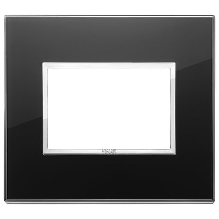 Vimar Eikon EVO 21653 Cover Plate, 3-Module, Clamp Fixing, For Support 21613 — Quality Boat Parts