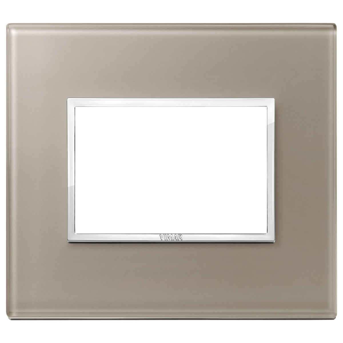 Vimar Eikon EVO 21653 Cover Plate, 3-Module, Clamp Fixing, For Support 21613 — Quality Boat Parts
