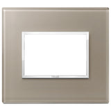 Vimar Eikon EVO 21653 Cover Plate, 3-Module, Clamp Fixing, For Support 21613 — Quality Boat Parts