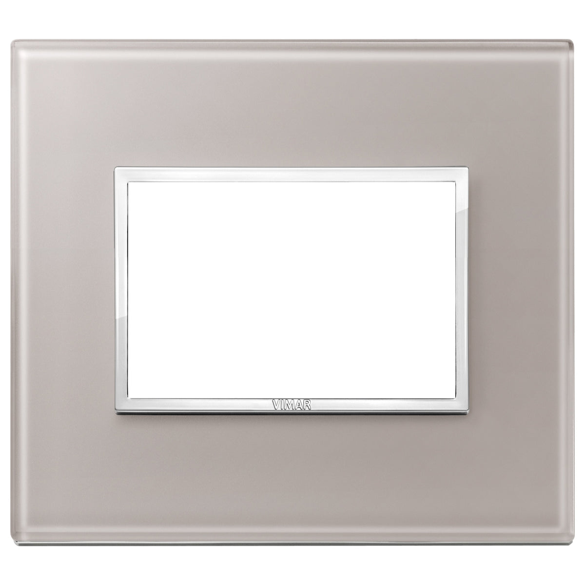 Vimar Eikon EVO 21653 Cover Plate, 3-Module, Clamp Fixing, For Support 21613 — Quality Boat Parts