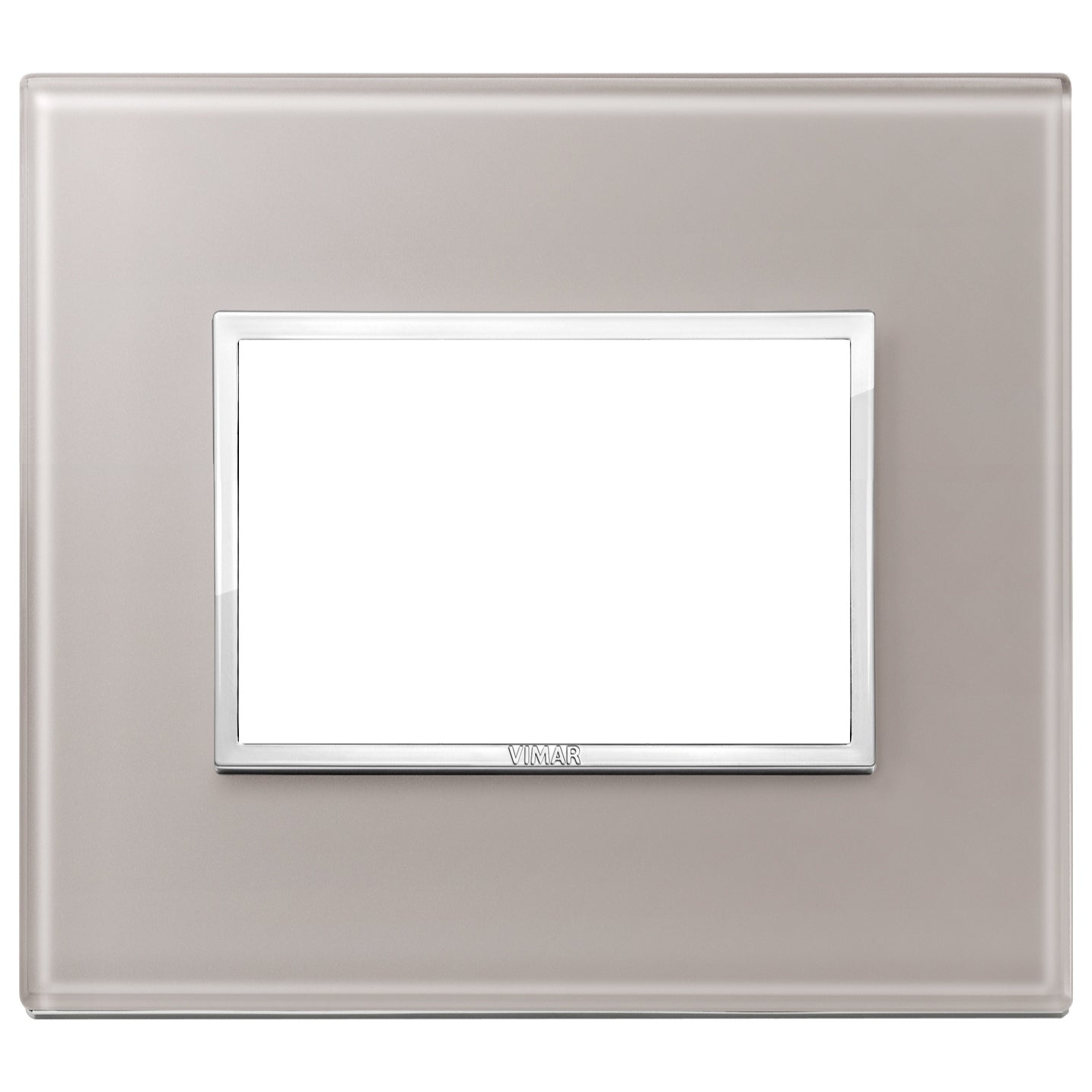 Vimar Eikon EVO 21653 Cover Plate, 3-Module, Clamp Fixing, For Support 21613 — Quality Boat Parts