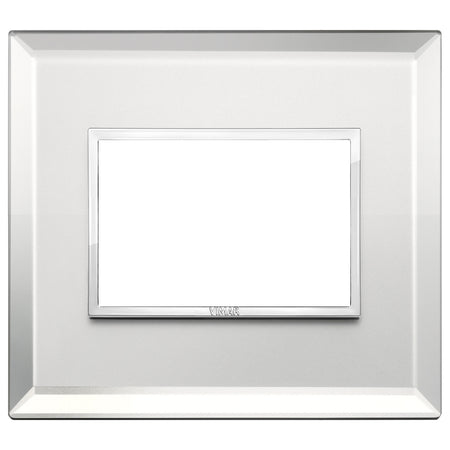 Vimar Eikon EVO 21653 Cover Plate, 3-Module, Clamp Fixing, For Support 21613 — Quality Boat Parts