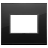 Vimar Eikon EVO 21653 Cover Plate, 3-Module, Clamp Fixing, For Support 21613 — Quality Boat Parts