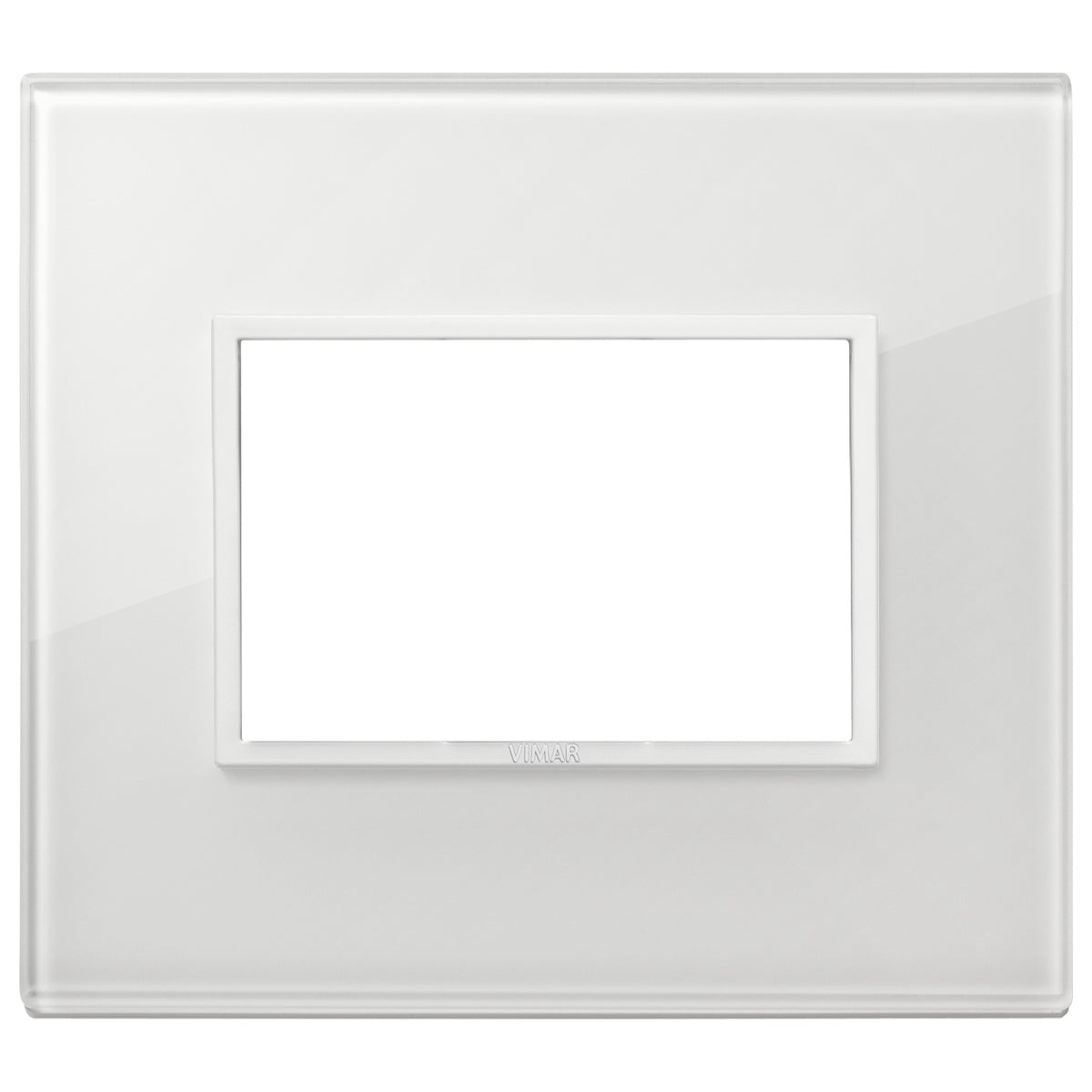 Vimar Eikon EVO 21653 Cover Plate, 3-Module, Clamp Fixing, For Support 21613 — Quality Boat Parts